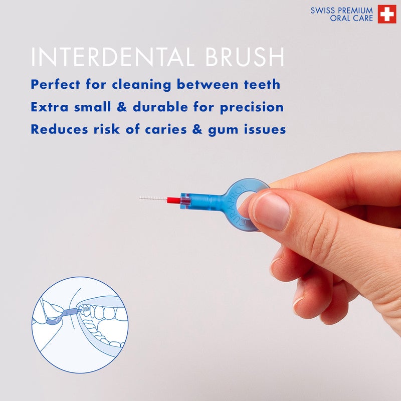 CURAPROX Travel Set Pink I Includes CS 5460 Travel Toothbrush, 10ml Be You Toothpaste, CPS Prime 07 & 09 Interdental Brushes I Compact Oral Care Kit for On-the-Go - Image 5